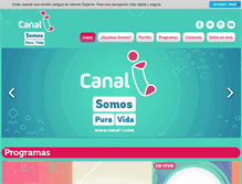 Tablet Screenshot of canal-i.com